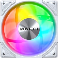 Фото - Система охолодження Montech Metal Pro 12 ARGB PWM White 