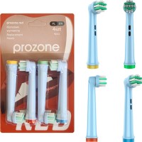 Zdjęcia - Końcówka do szczoteczki elektrycznej Prozone PRO-X Kids 4 pcs for Oral-B 