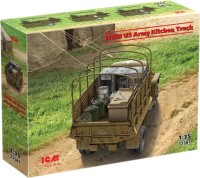 Zdjęcia - Model do sklejania (modelarstwo) ICM WWII US Army Kitchen Truck (1:35) 