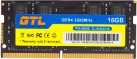 Фото - Оперативна пам'ять GTL DDR4 SO-DIMM 1x16Gb GTLSD16D432BK