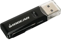 Фото - Кардридер / USB-хаб IOGEAR Compact USB 3.0 SD/MicroSD Card Reader/Writer 