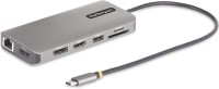 Кардридер / USB-хаб Startech.com 154B-USBC-MULTIPORT 