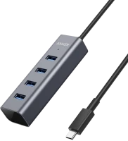 Zdjęcia - Czytnik kart pamięci / hub USB ANKER USB-C to 4-Port USB 3.0 Hub 