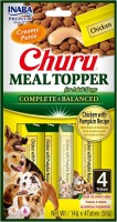 Фото - Корм для собак INABA Churu Meal Topper Chicken/Pumpkin 56 g 4 шт