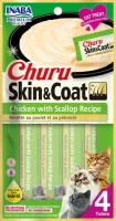 Корм для кішок INABA Churu Skin/Coat Chicken/Scallop 56 g 