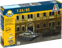 Фото - Збірна модель ITALERI T-34/85 (1:72) 