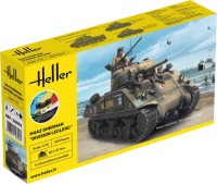 Фото - Збірна модель Heller M4A2 Sherman Division Leclerc (1:72) 