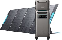 Фото - Зарядна станція ANKER SOLIX F3800 + BP3800 Expansion + Solar Panel (400W) 