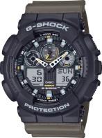 Фото - Наручний годинник Casio G-Shock GA-100TU-1A3 