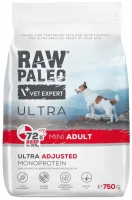 Karm dla psów VetExpert Raw Paleo Adult Mini Ultra Beef 0.75 kg