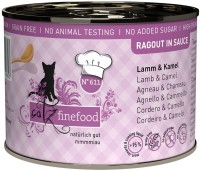 Zdjęcia - Karma dla kotów Catz Finefood Ragout in Sauce Lamb/Camel 190 g 