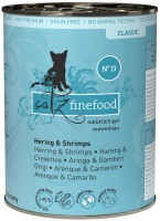 Zdjęcia - Karma dla kotów Catz Finefood Classic Canned Hering/Shrimps 400 g 