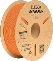 Фото - Пластик для 3D друку Elegoo Rapid PLA+ Orange 1kg 1 кг  оранжевий