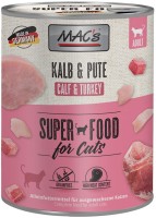 Фото - Корм для кішок MACs Superfoods Adult Calf/Turkey  800 g