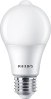 Фото - Лампочка Philips LED Sensor A60 8W 2700K E27 