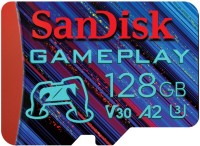 Фото - Карта пам'яті SanDisk GamePlay microSD Card for Mobile and Handheld Console Gaming 128 ГБ