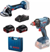 Набір електроінструменту Bosch GDX 180-Li + GWS 180-Li Professional 615990N1U 