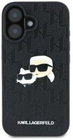 Фото - Чохол Karl Lagerfeld Monogram Karl&Choupette Head Pin for iPhone 16 