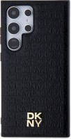 Фото - Чохол DKNY Leather Pattern Metal Logo MagSafe for Galaxy S24 Ultra 