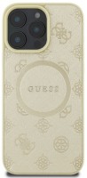 Zdjęcia - Etui GUESS Saffiano Peony Classic Logo with MagSafe for iPhone 16 Pro 