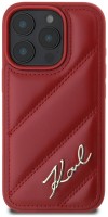 Zdjęcia - Etui Karl Lagerfeld Quilted Signature for iPhone 16 Pro 