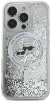 Фото - Чохол Karl Lagerfeld Liquid Glitter Karl&Choupette Heads for iPhone 16 Pro 