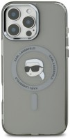 Фото - Чохол Karl Lagerfeld IML Metal Karl Head for iPhone 16 Pro 