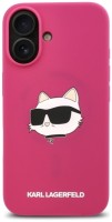 Чохол Karl Lagerfeld Silicone Choupette Head Print MagSafe for iPhone 16 