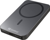 Zdjęcia - Powerbank Sandberg Mag Wireless Powerbank 5000 ALU 