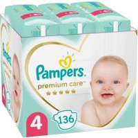 Фото - Підгузки Pampers Premium Care 4 / 136 pcs 