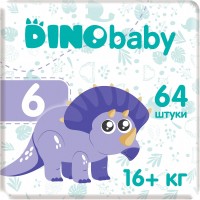 Фото - Підгузки Dino Baby Diapers 6 / 64 pcs 