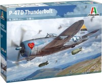 Фото - Збірна модель ITALERI P-47D Thunderbolt (1:48) 