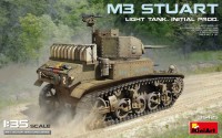 Фото - Збірна модель MiniArt M3 Stuart Light Tank Initial Prod. (1:35) 