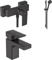 Zdjęcia - Zestaw baterii do łazienki Hansgrohe Vernis Shape 71560444 