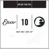 Фото - Струни Elixir Anti-Rust Plain Steel Single 10 