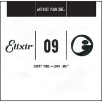 Zdjęcia - Struny Elixir Anti-Rust Plain Steel Single 09 