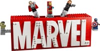 Фото - Конструктор Lego Marvel Logo and Minifigures 76313 