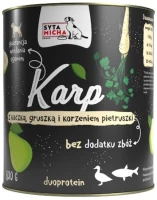 Zdjęcia - Karm dla psów Syta Micha Adult Canned Carp/Duck 0.8 kg