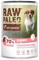 Корм для собак VetExpert Raw Paleo Puppy Pork 400 g 1 шт