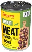 Zdjęcia - Karm dla psów Josera Meat Lovers Menu Junior Chicken 400 g 1 szt.