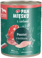 Zdjęcia - Karm dla psów PAN MIESKO Adult Herbs with Rabbit 