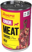 Zdjęcia - Karm dla psów Josera Meat Lovers Menu Junior Beef 400 g 1 szt.