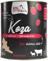 Zdjęcia - Karm dla psów Syta Micha Adult Canned Goat/Raspberries 0.8 kg