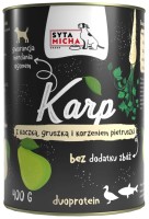 Фото - Корм для собак Syta Micha Adult Canned Carp/Duck 0.4 кг