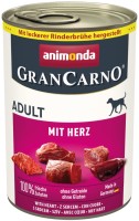 Zdjęcia - Karm dla psów Animonda GranCarno Original Adult Heart 400 g 1 szt.