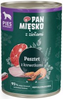 Zdjęcia - Karm dla psów PAN MIESKO Adult Herbs with Shrimp 0.4 kg