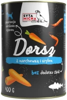 Фото - Корм для собак Syta Micha Adult Canned Cod/Carrot 400 g 1 шт