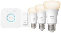 Лампочка Philips Hue 9.5W E27 3 pcs + Bridge + dimmer switch 