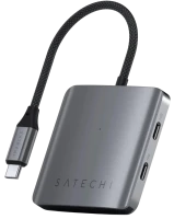 Zdjęcia - Czytnik kart pamięci / hub USB Satechi 4-Port USB-C Hub with PD 