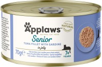 Zdjęcia - Karma dla kotów Applaws Senior Canned Tuna Fillet with Sardine 70 g 